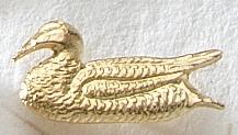 Duck Cast Lapel Pin