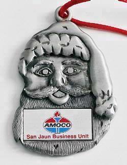 Santa Face MasterCast Design Cast Ornament