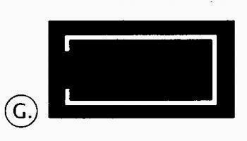 Rectangle Shape Silk Screened Bookmark Clip
