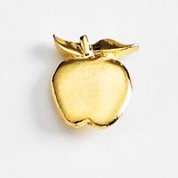 Small Apple Cast Lapel Pin