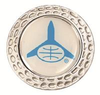 Dimpled Coin with Ball Marker