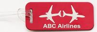 Anodized Aluminum Small Luggage Tag