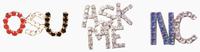 Rhinestone Letters or Word Pins